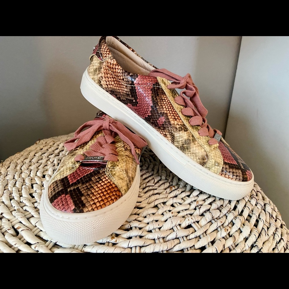 Snakeskin sneakers